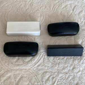 Eyeglass Cases (4) Escada, Jill Stuart and Two Coach Cases